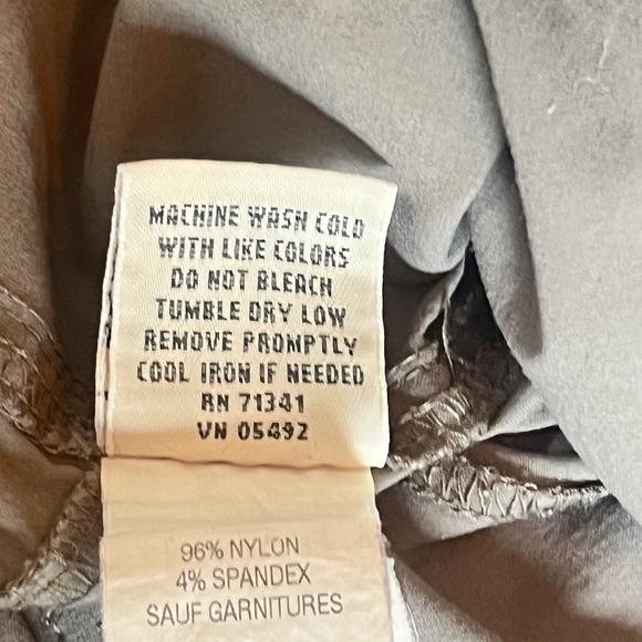 LL Bean Nylon Hiking Trail Shorts +Eddie Bauer Cargo Outdoor Camping 2 Pair Sz 4 - Picture 15 of 16